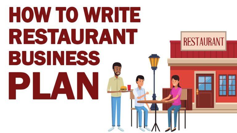 How to Write a Restaurant Business Plan- Enrestro